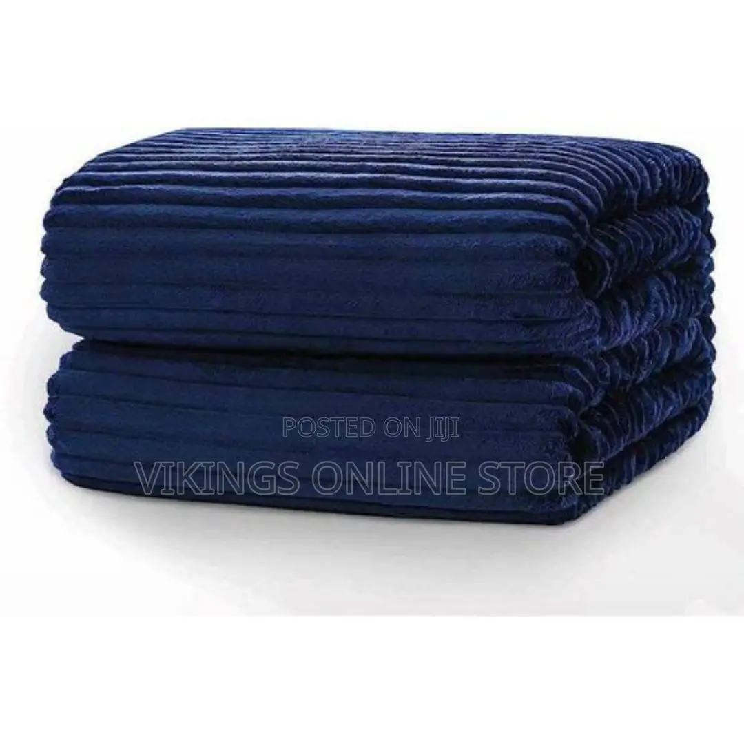 5*6 Soft Fleece Blanket -Navy Blue