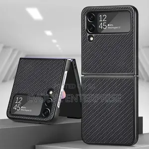 Anti-Drop Carbon Fiber Case for Samsung Galaxy Z Flip 3