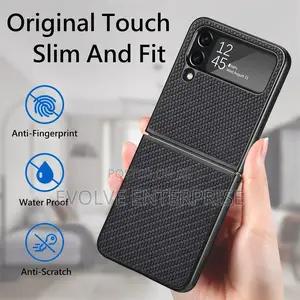 Anti-Drop Carbon Fiber Case for Samsung Galaxy Z Flip 3