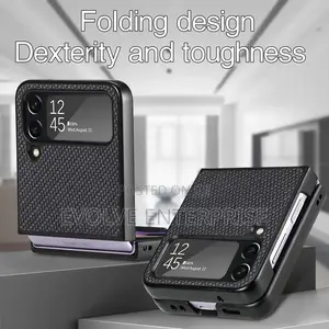 Anti-Drop Carbon Fiber Case for Samsung Galaxy Z Flip 3