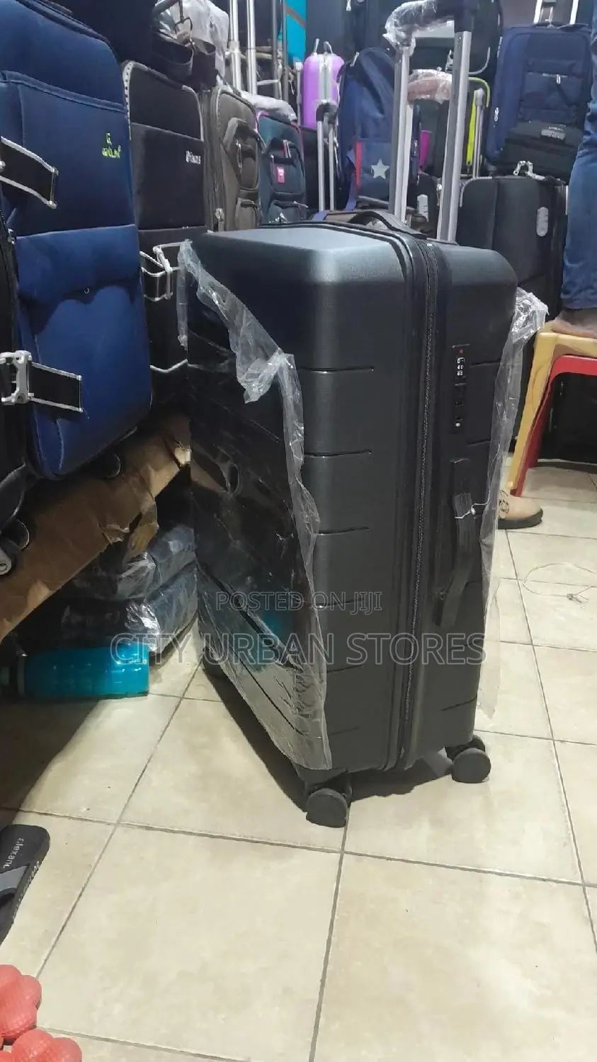 Good Partner Plastic Rubber Suitcases
