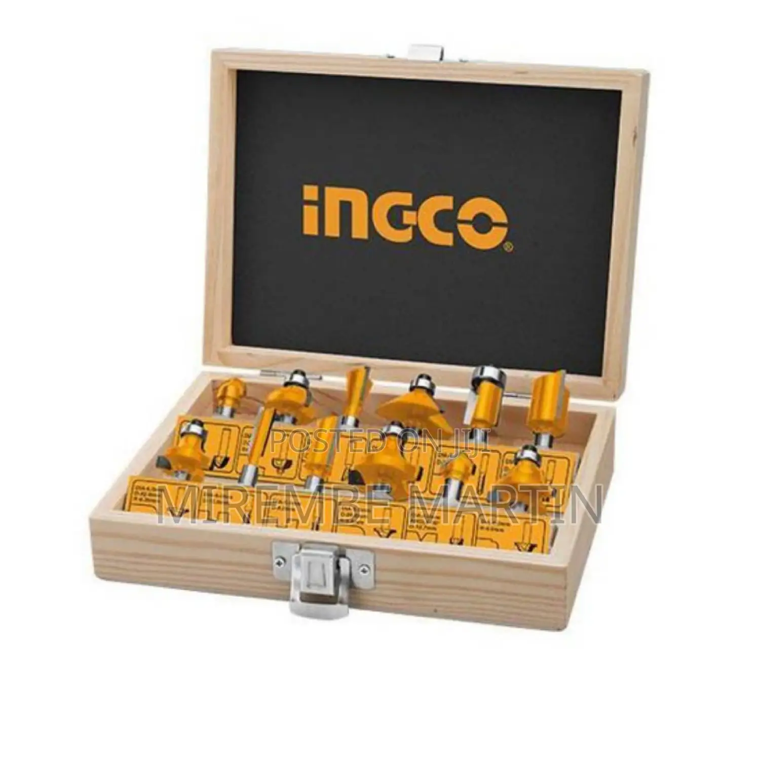 INGCO 12pcs Router Bits.