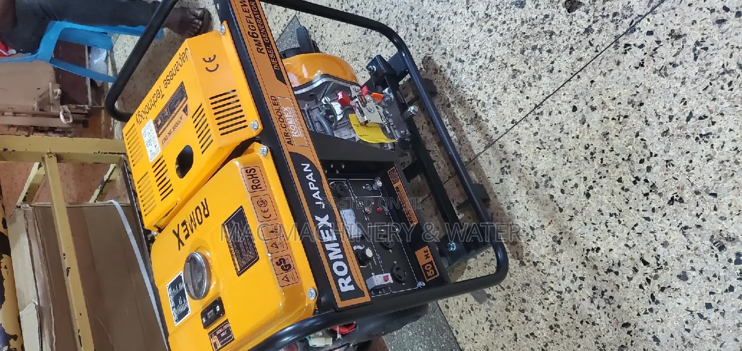 Romex Japan Diesel Generator Open Body 7kva
