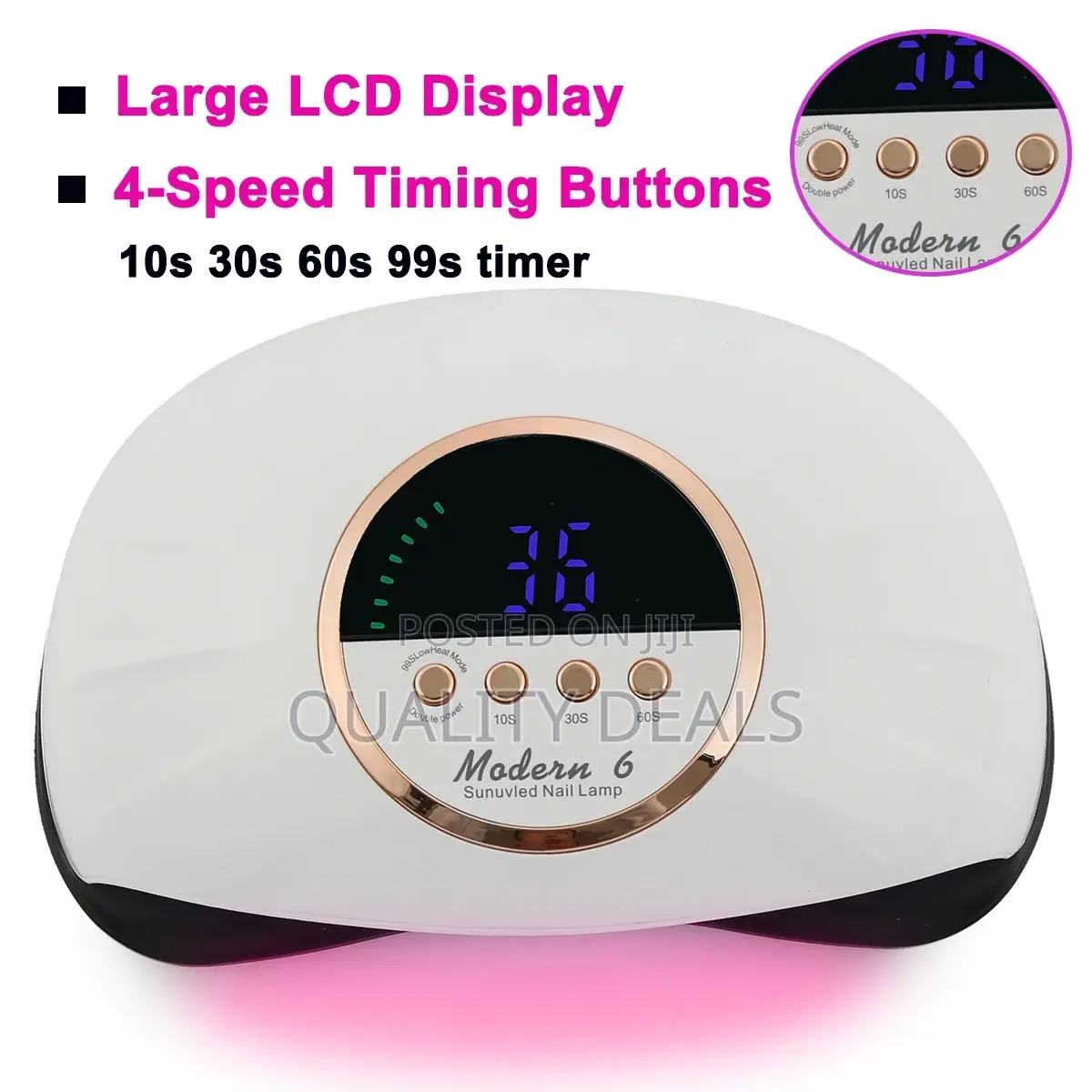 Professional Dual Led Nail Lamp