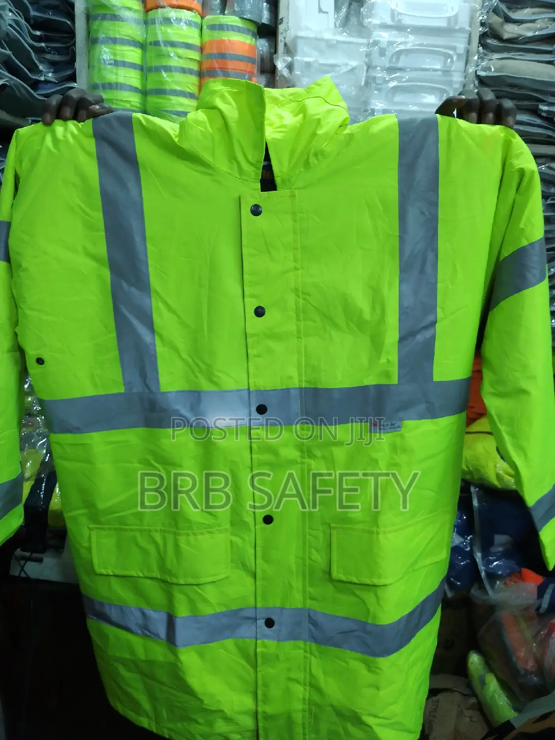 High Visibility Safety Jacket/ Heavy Duty
