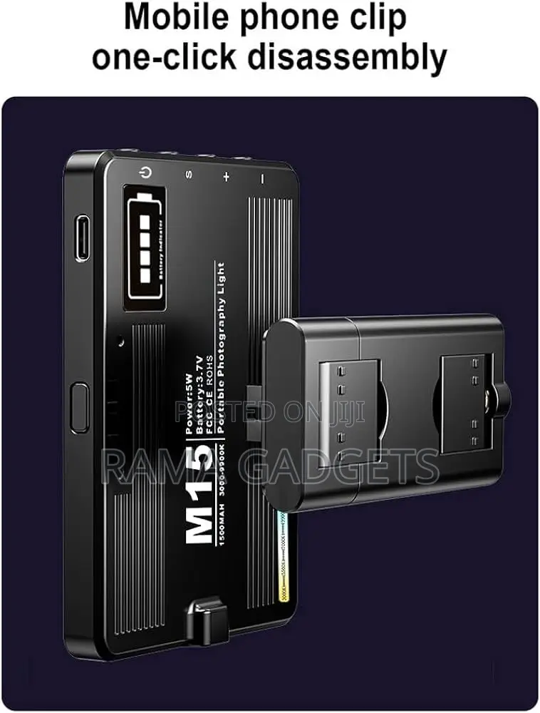M15 LED Video Light, Photography Light -