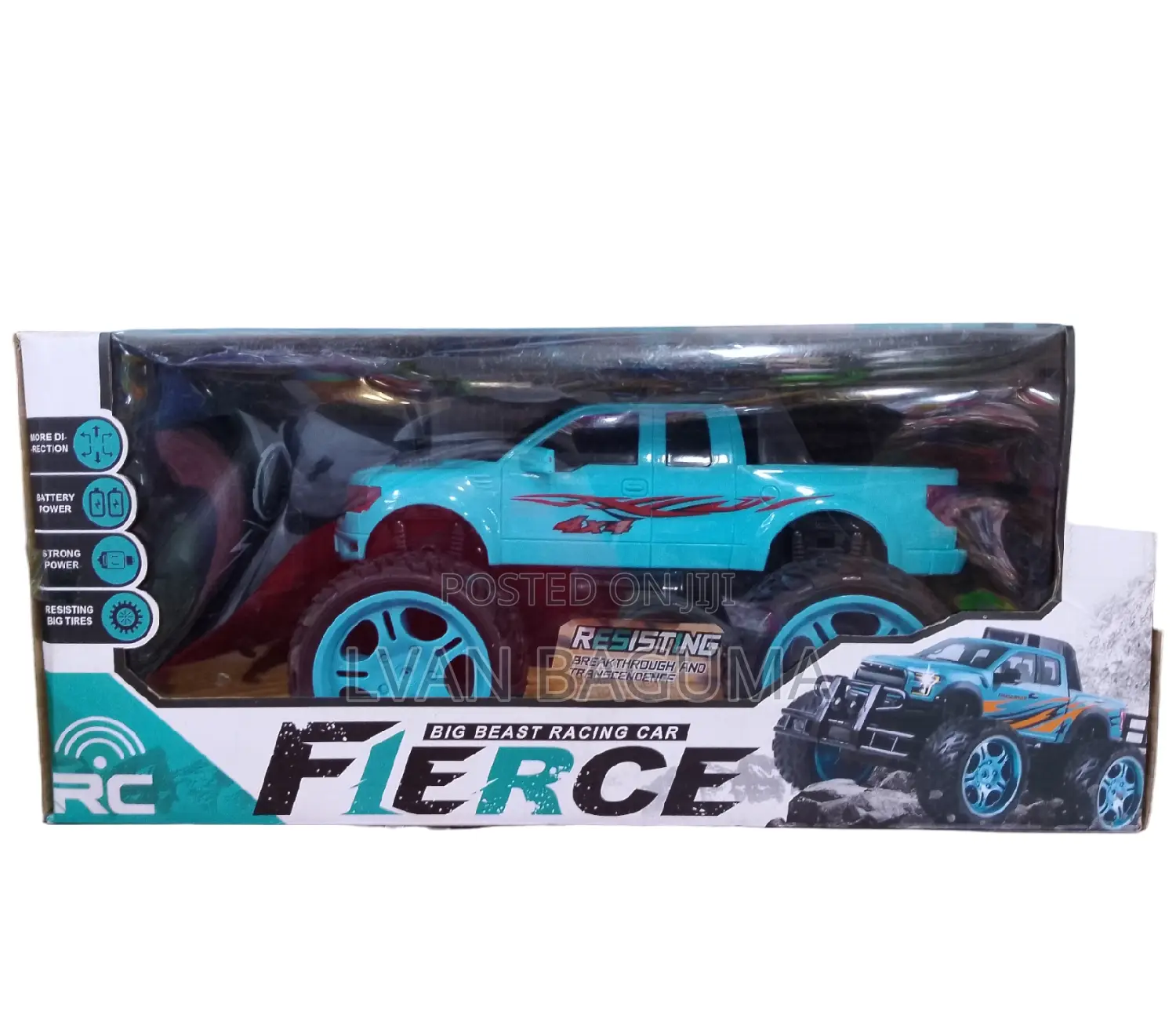 Fierce the Big Beast Racing Car Toy - Remote Control