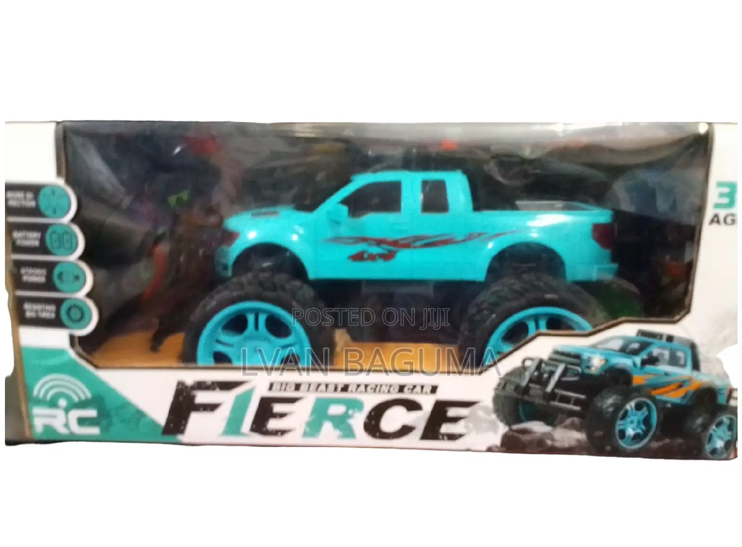 Fierce the Big Beast Racing Car Toy - Remote Control