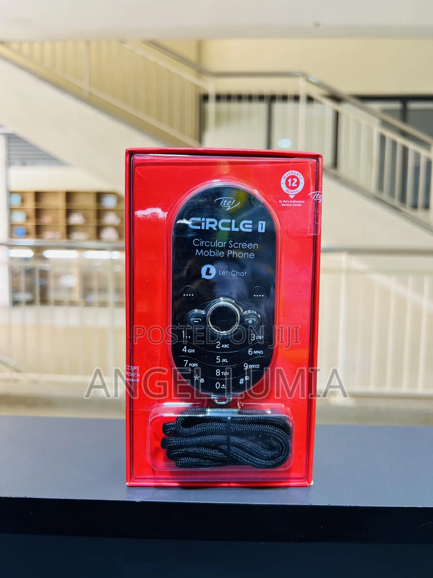 New Itel Circle 1 Black