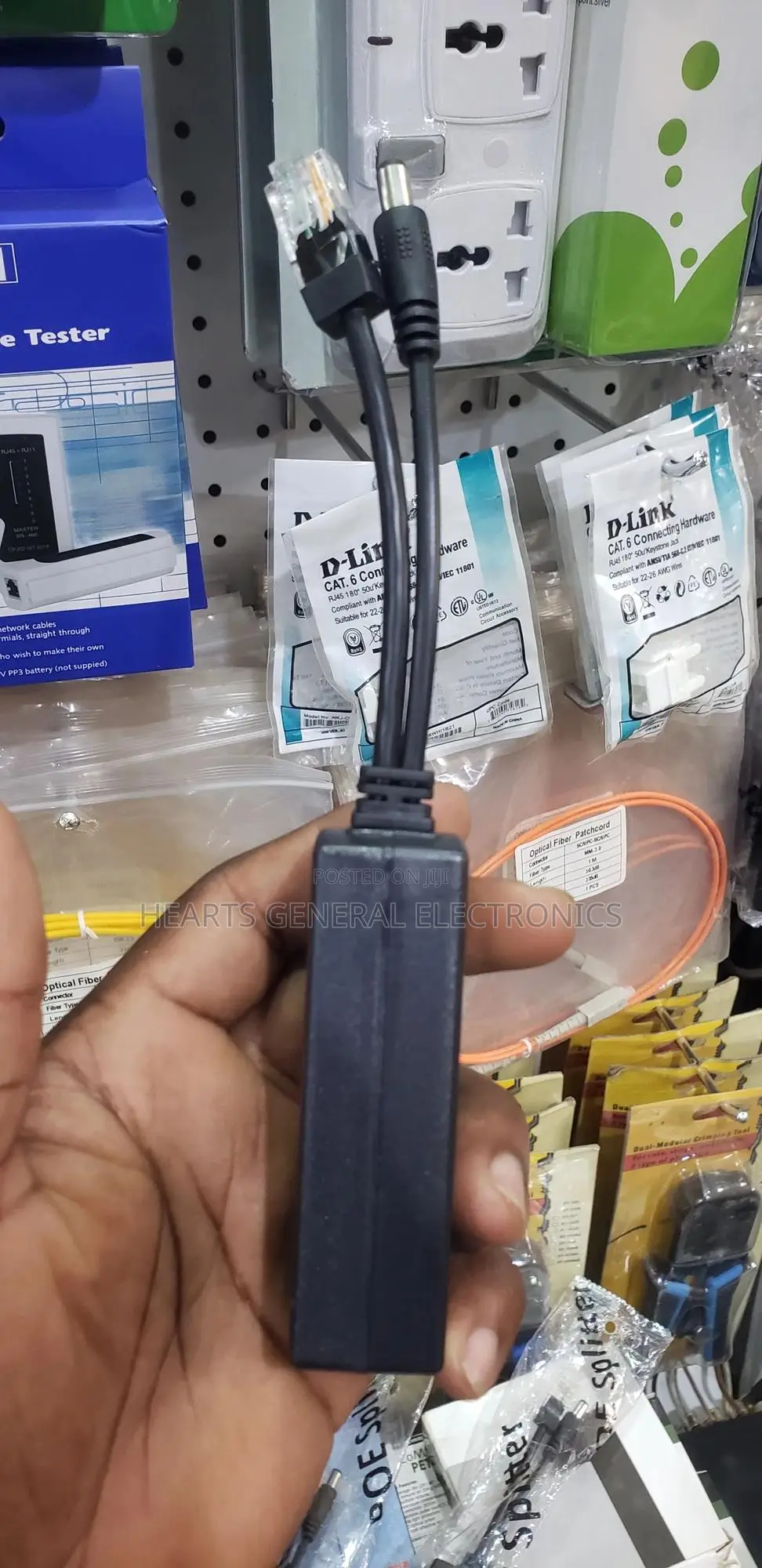 Poe Splitter (Receives 48v And Splits 12v )