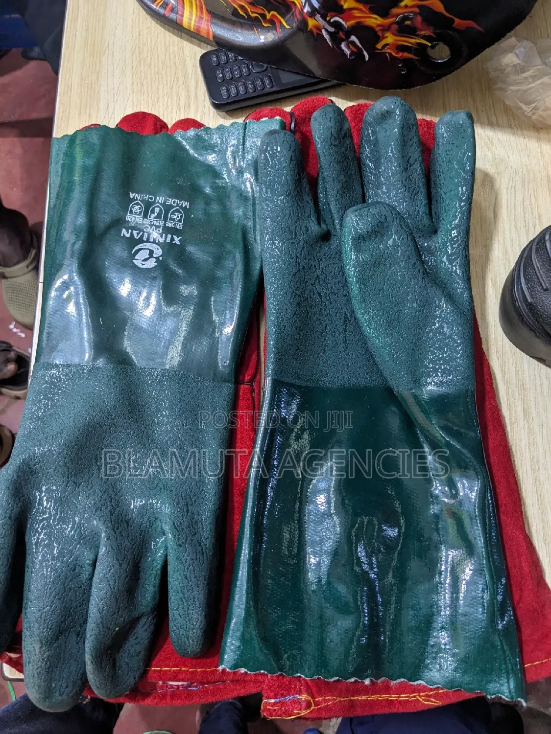 PVC Chemical Gloves Heavy Duty