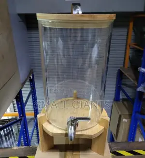 Wood Glass Water Dispenser