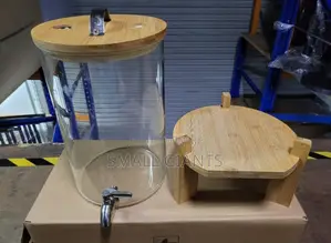 Wood Glass Water Dispenser