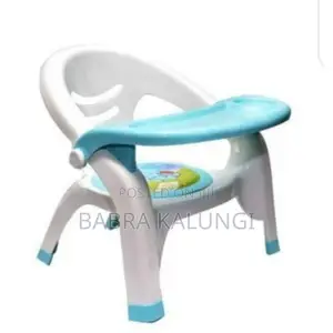 Baby Feeding Super Seat Chair_ Sky Blue White