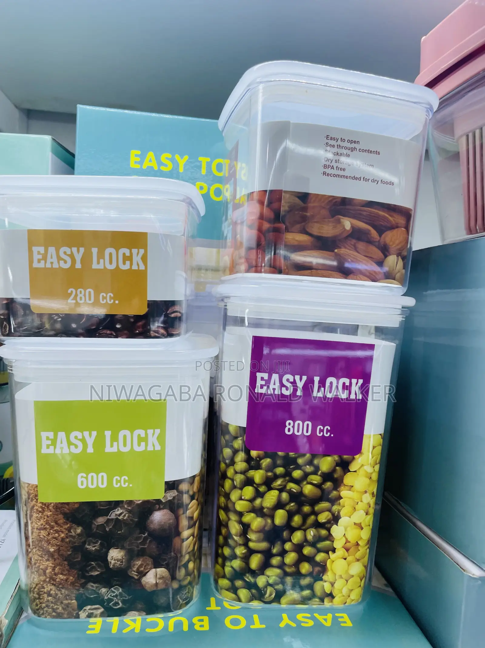 3pc Set of Storage Containers