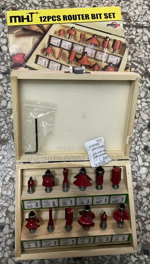 MHT Router Bit Set 12pcs
