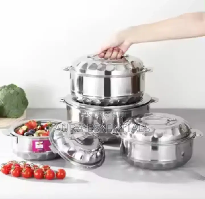 4pcs Fresh Box Stainless Steel Insulation Containers