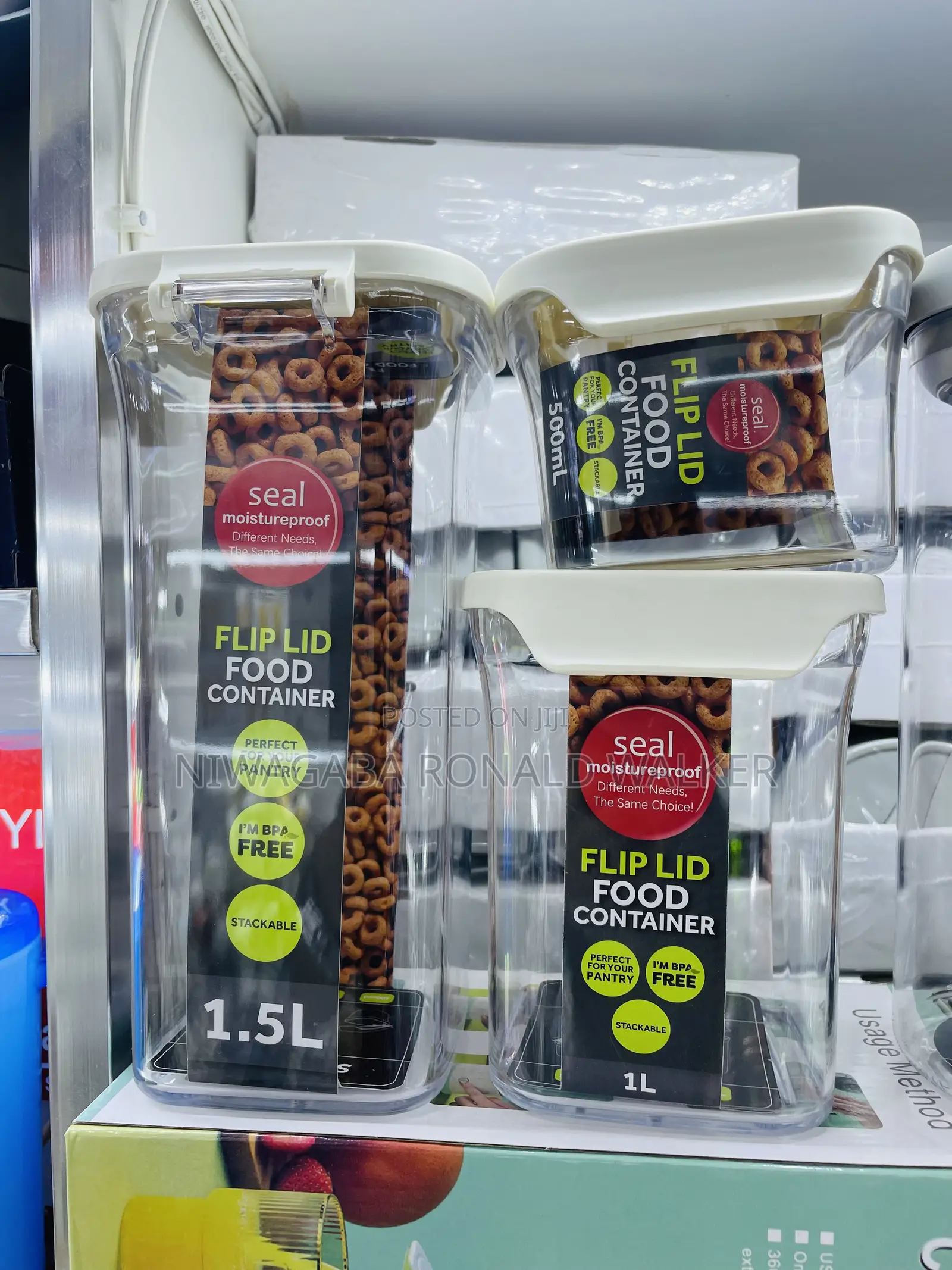 3pc Set of Storage Containers