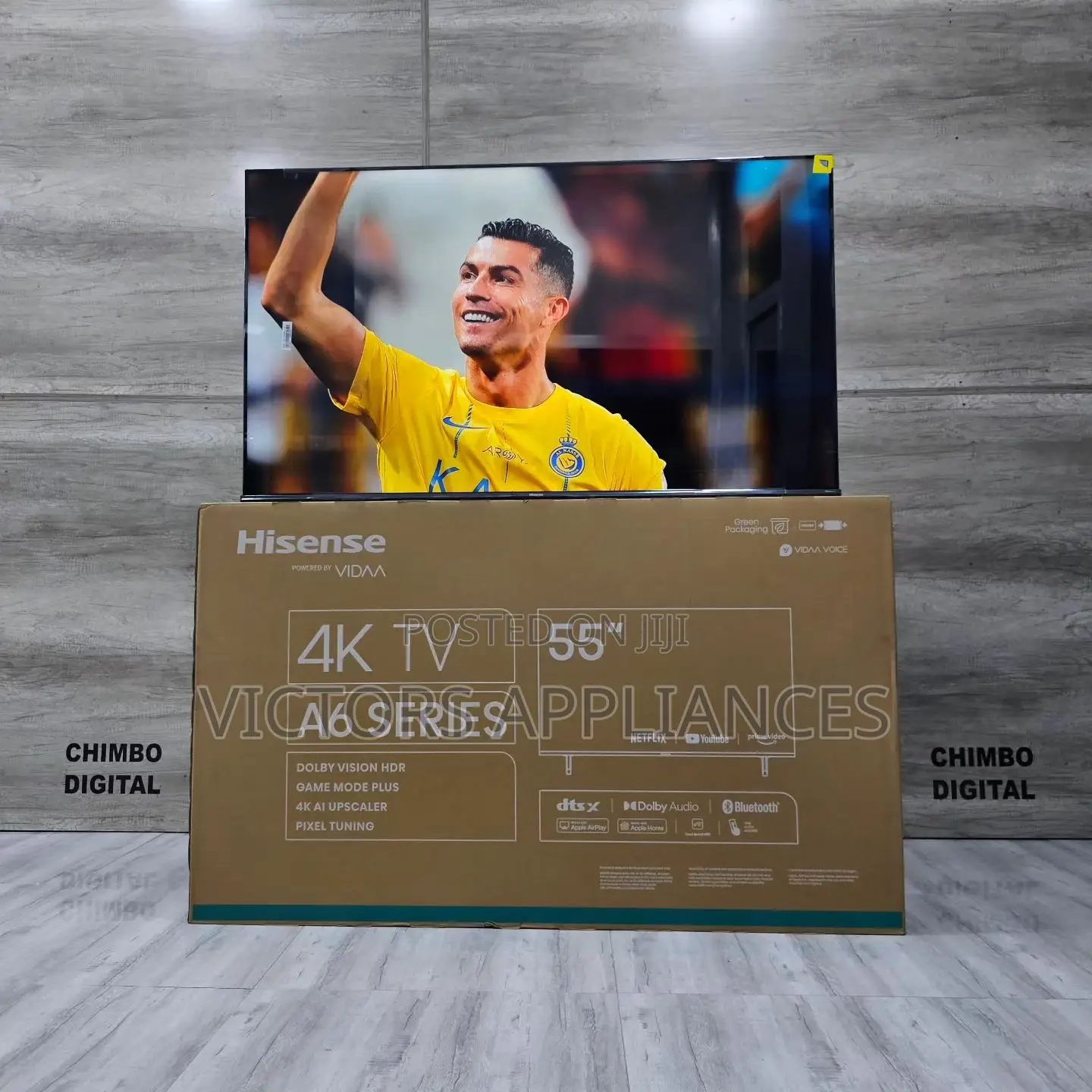 Hisense 55inch Uhd Smart TV New Model