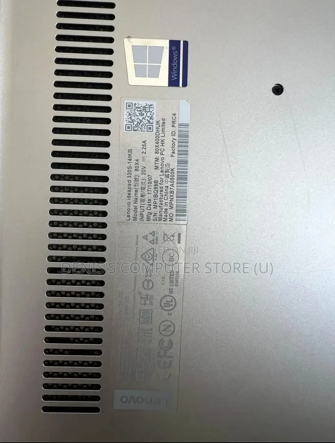Laptop Lenovo LOQ 15IRH8 3GB Intel Core I3 SSD 128GB