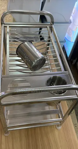 2 Layer Stainless Dish Rack and Drainer