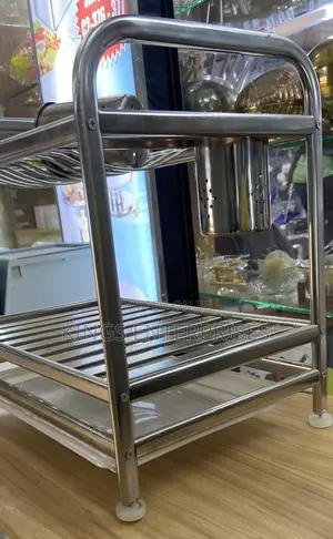 2 Layer Stainless Dish Rack and Drainer