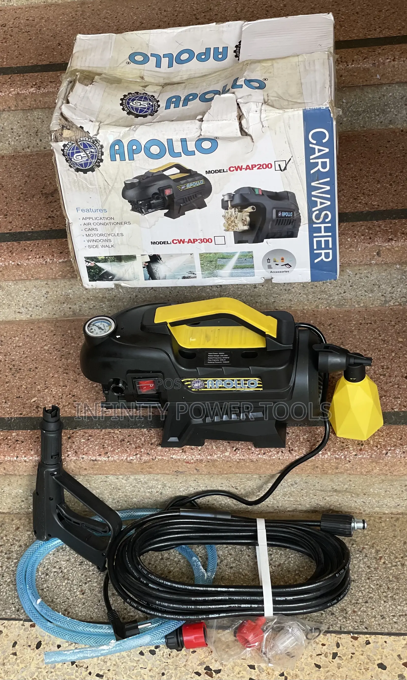 Portable Jet Washer/Car Washer Apollo