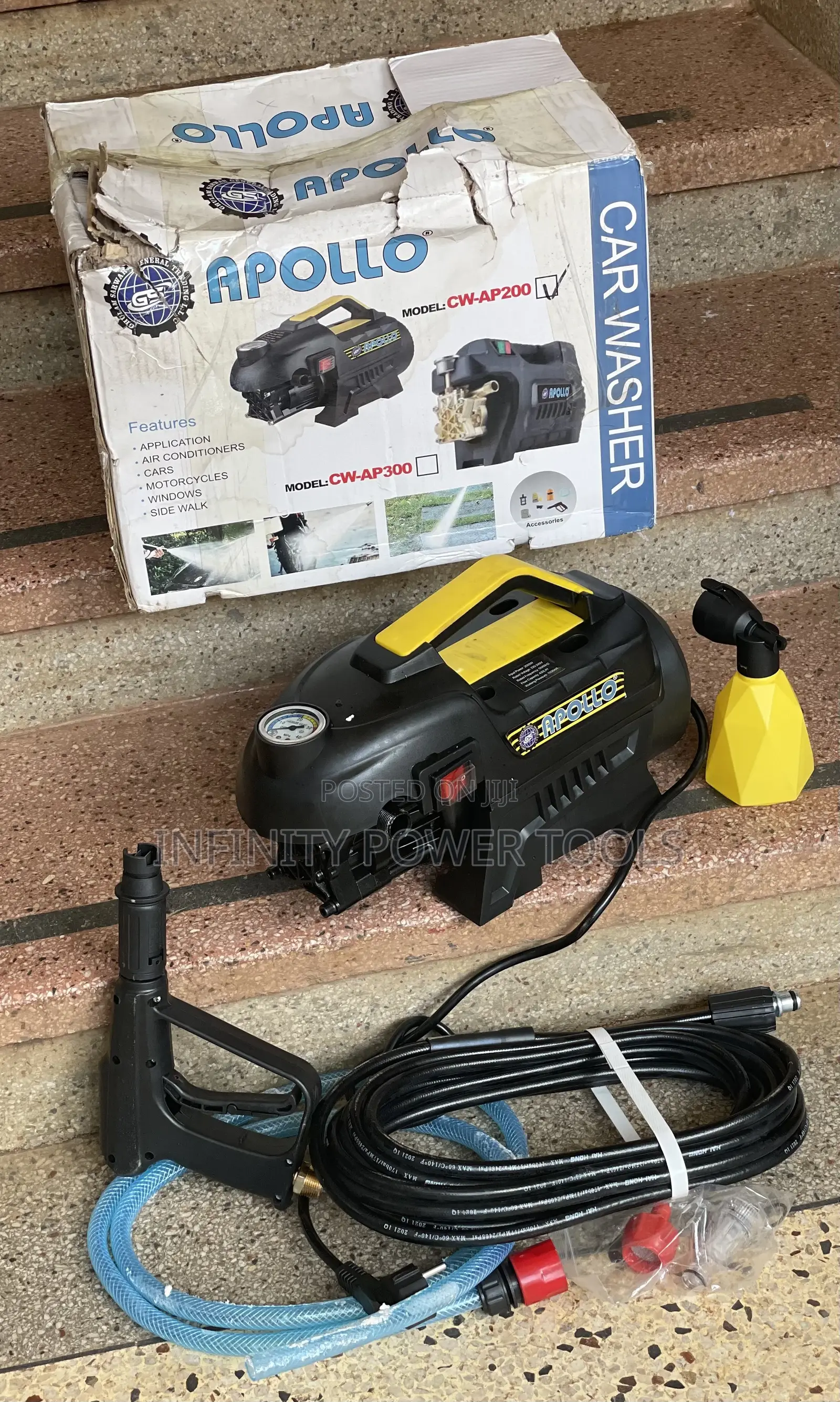 Portable Jet Washer/Car Washer Apollo