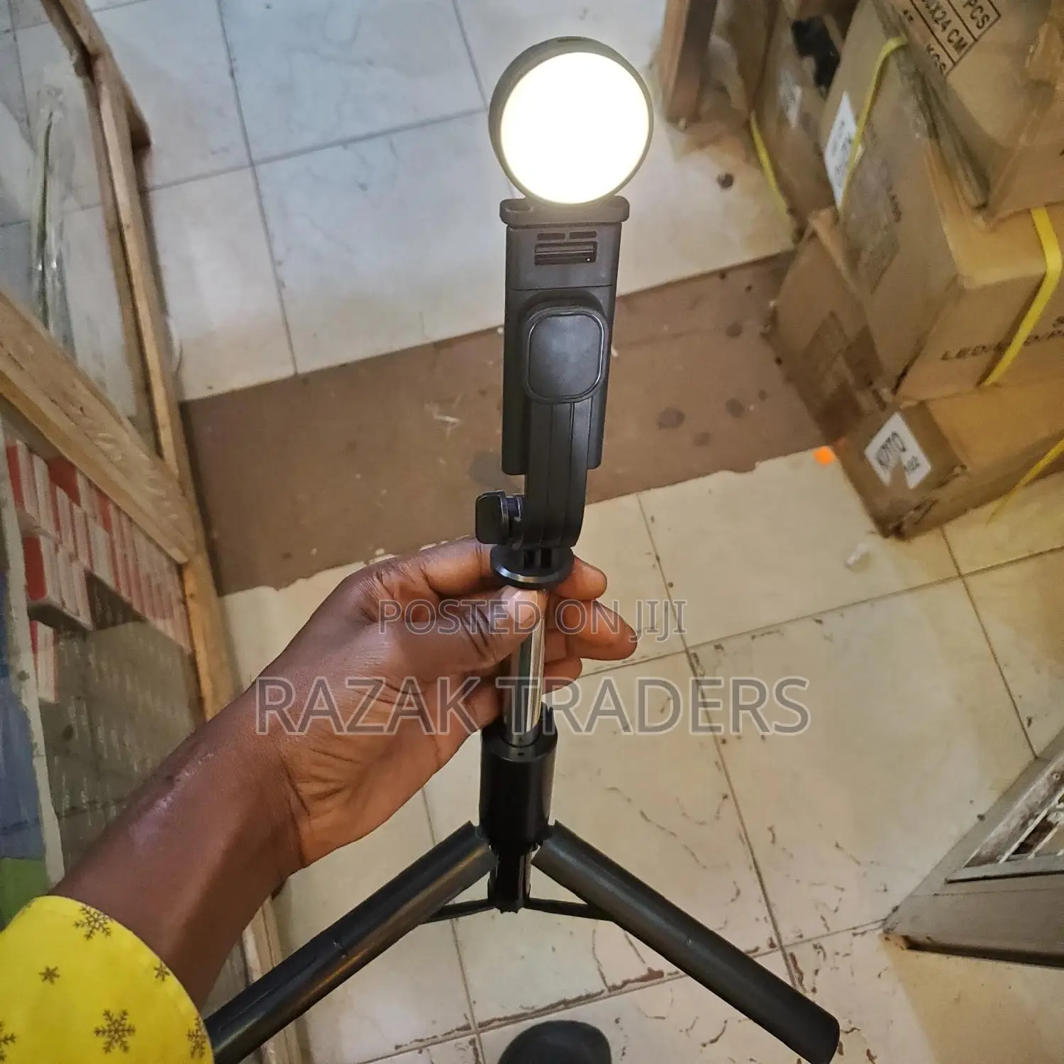 Doomhot Selfie Stick LED Light Selfie Stick Stretchable