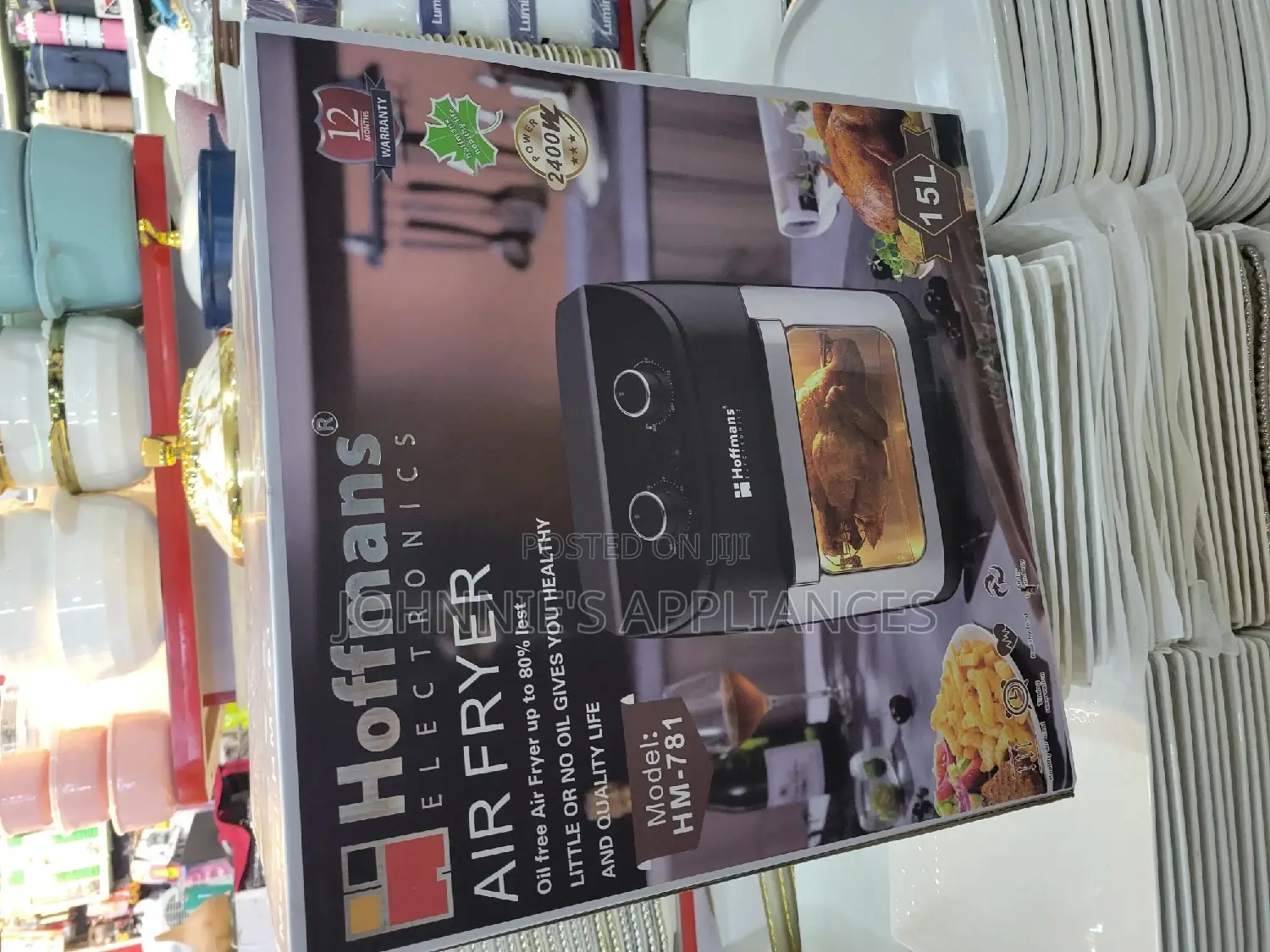 15l Hoffman Manual Airfryer
