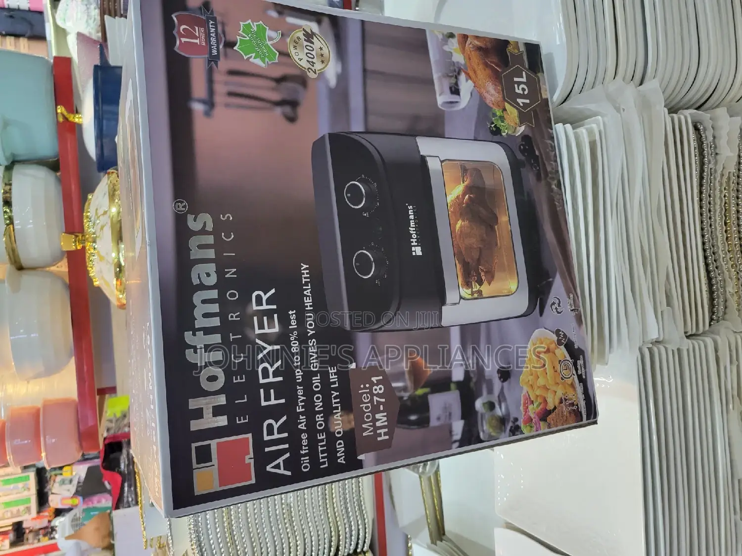 15l Hoffman Manual Airfryer
