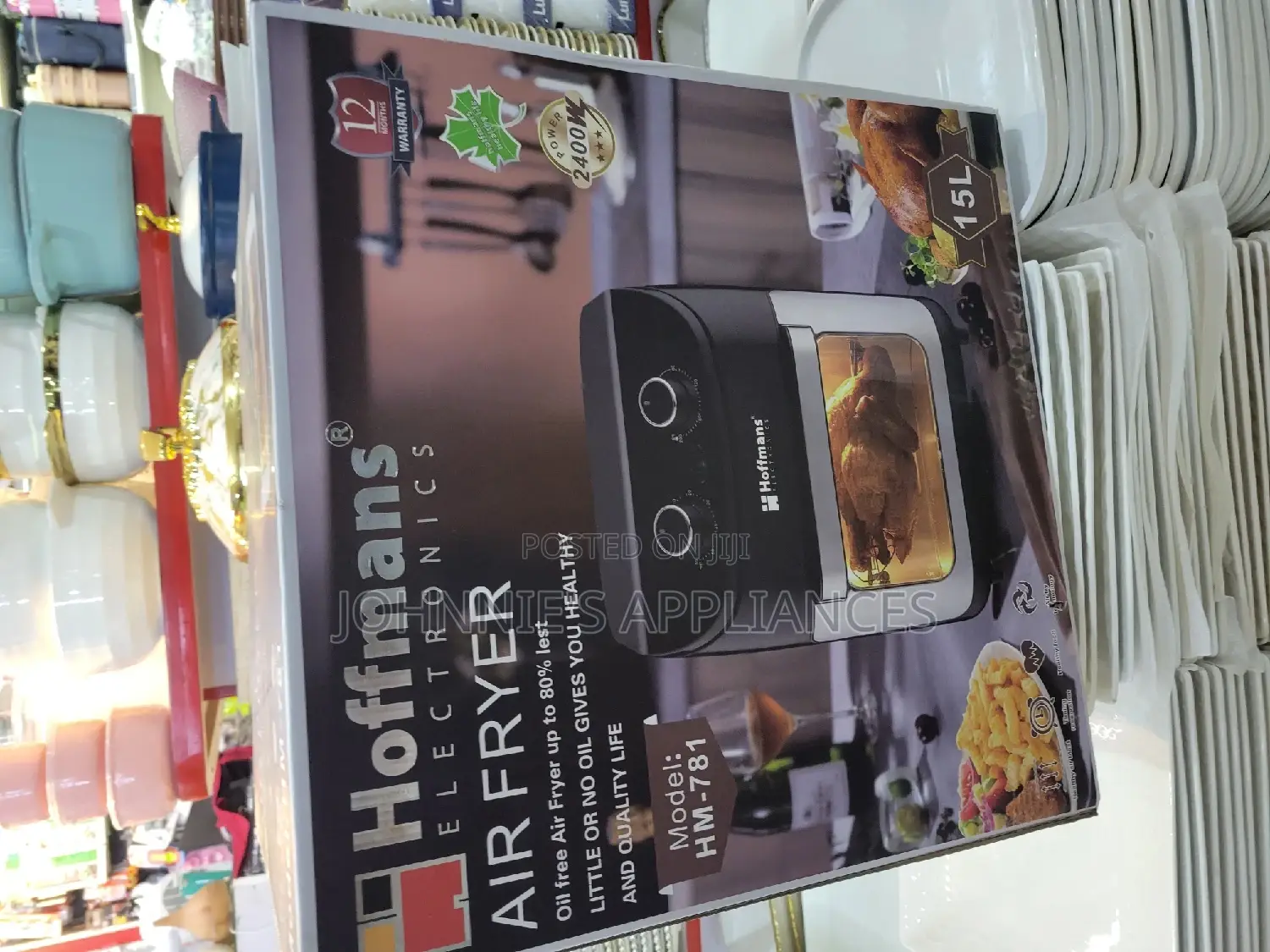 15l Hoffman Manual Airfryer