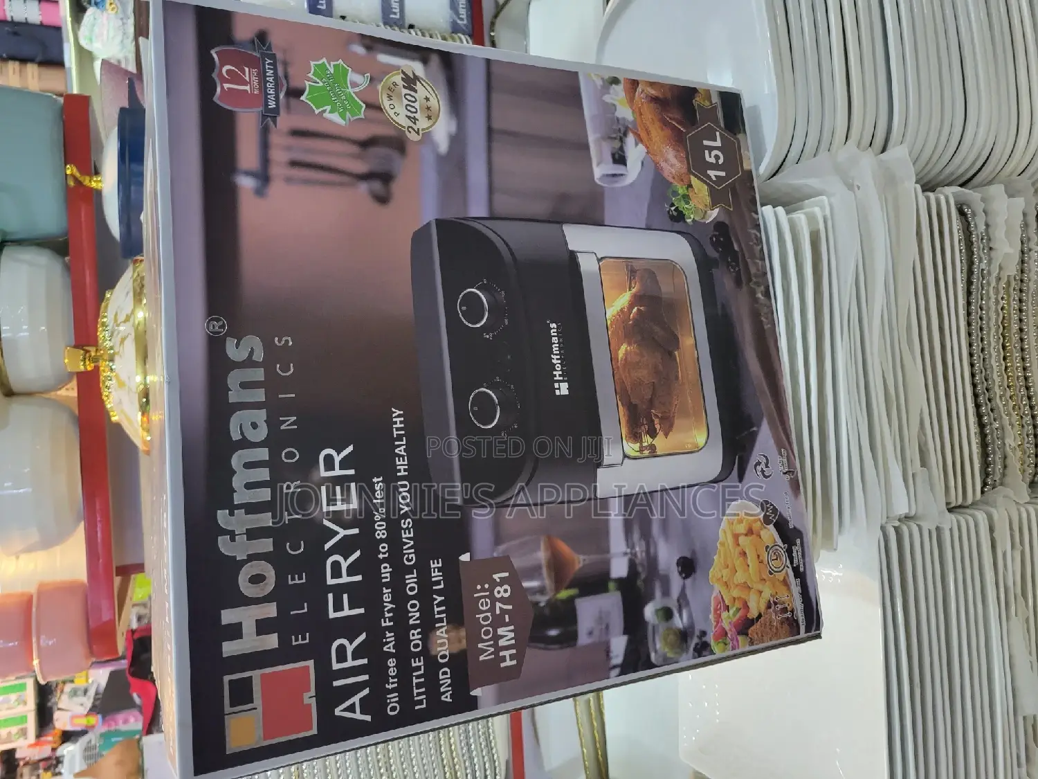 15l Hoffman Manual Airfryer