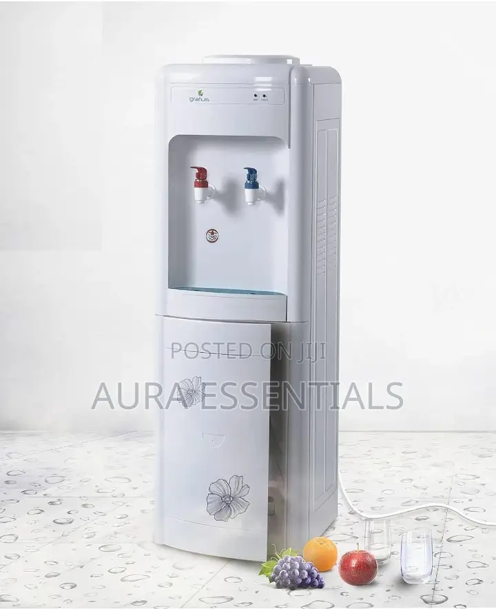 Water Dispenser Hot and Cold 2 Tap Refrigerator With Cabinet