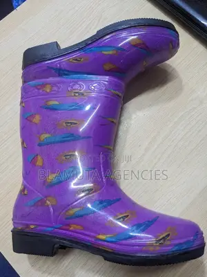 Kids Gumboots (Animal Print