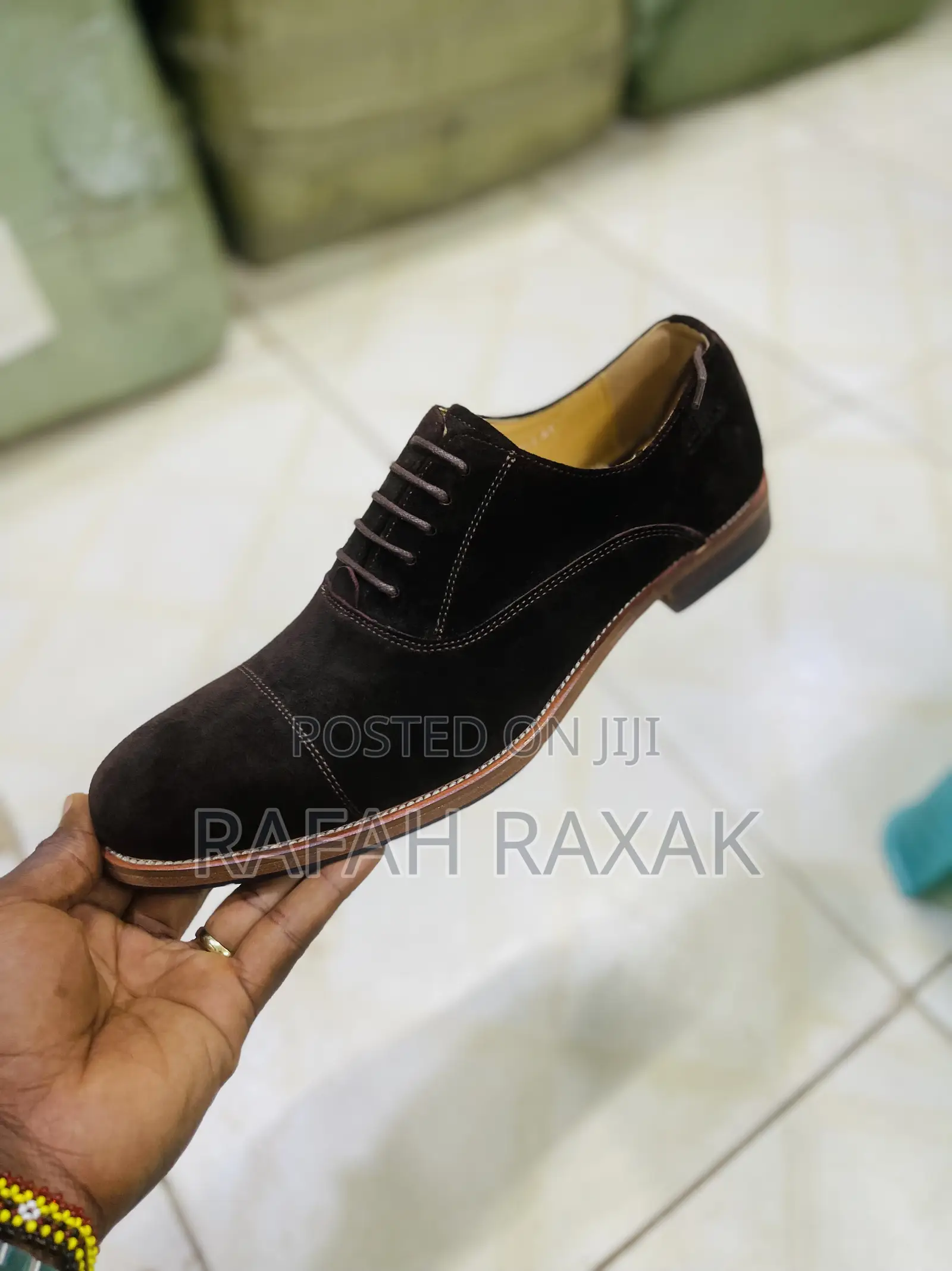 Original Chocolate Lace Up Clarks Suede Gentle Loafers/Shoes