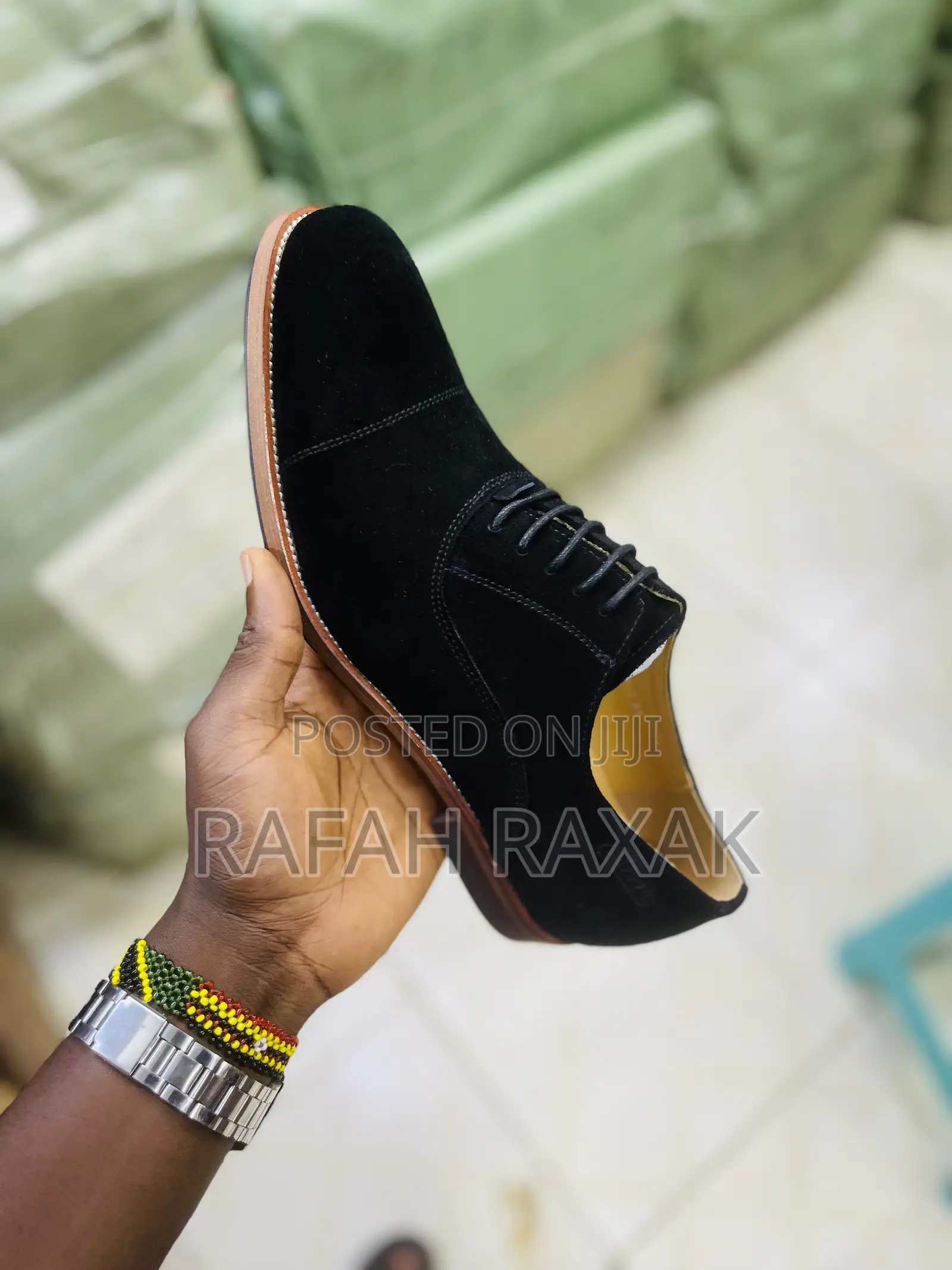 Original Black Clarks Suede Gentle Shoes/Loafers