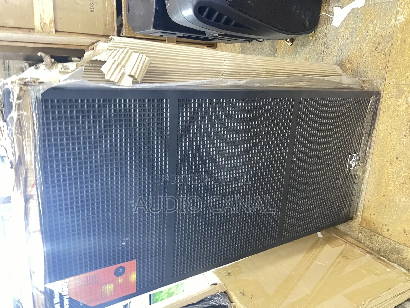Black Full Range EV Speaker