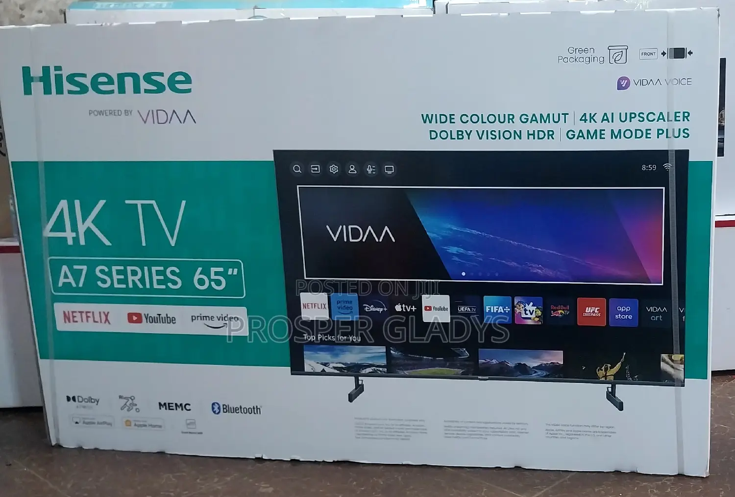 65 Inches Led Hisense Smart Digital UHD