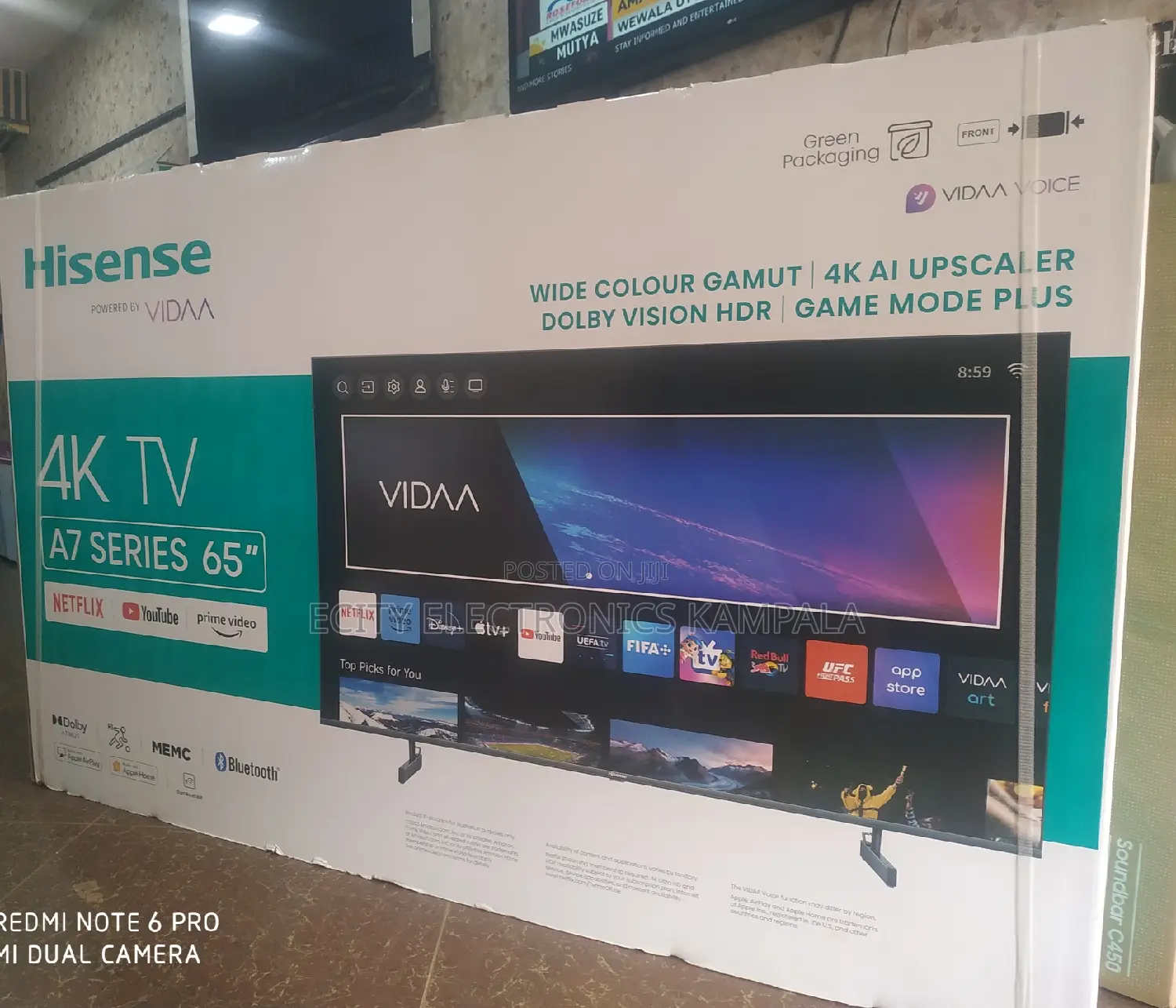 65"Inch Smart Hisense