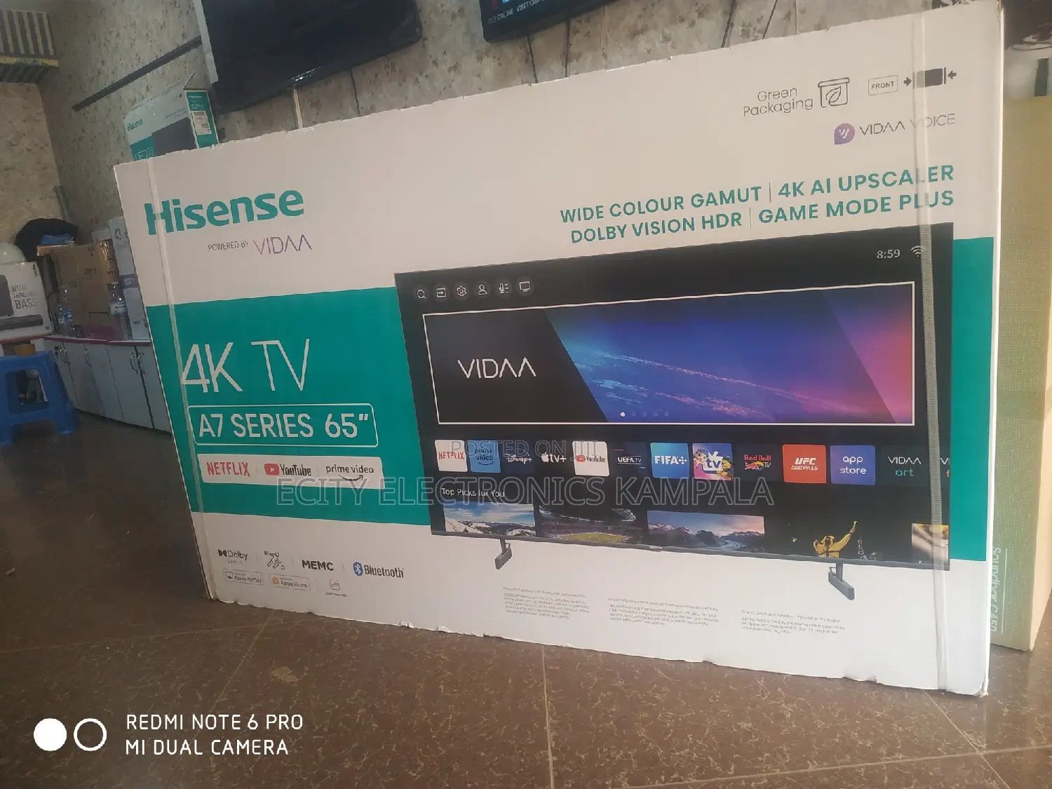65"Inch Smart Hisense