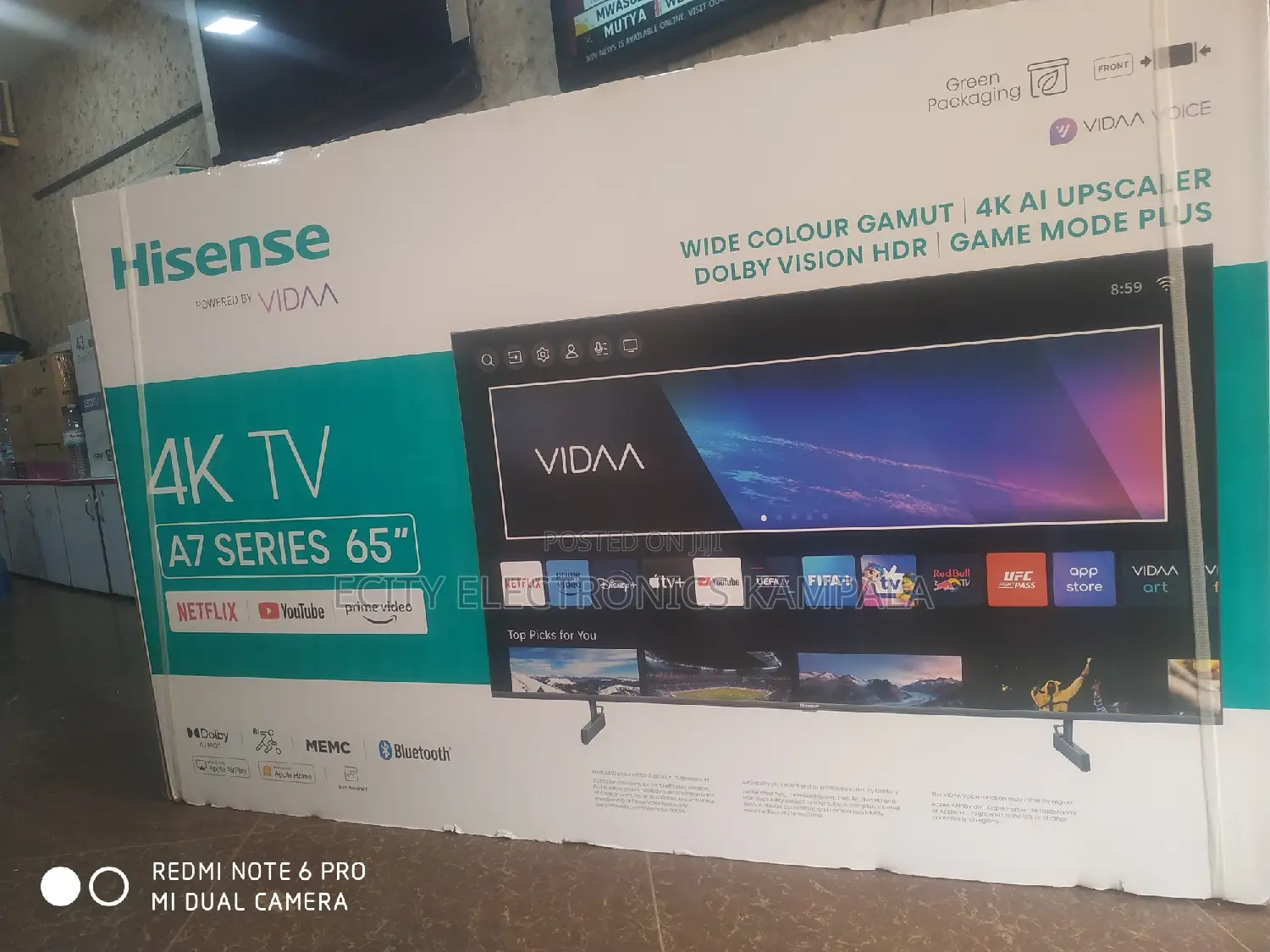 Hisense Smart TV 65"Inch
