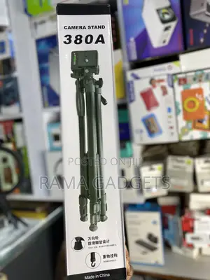 380A Professional Tripod for DSLR, Cameras and Mobile| 4.