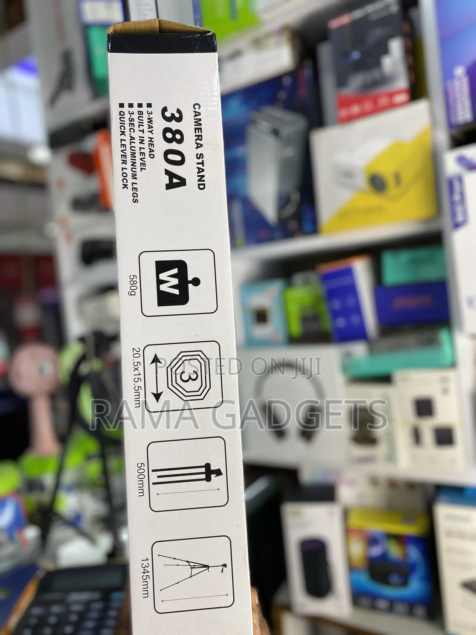 380A Professional Tripod for DSLR, Cameras and Mobile| 4.
