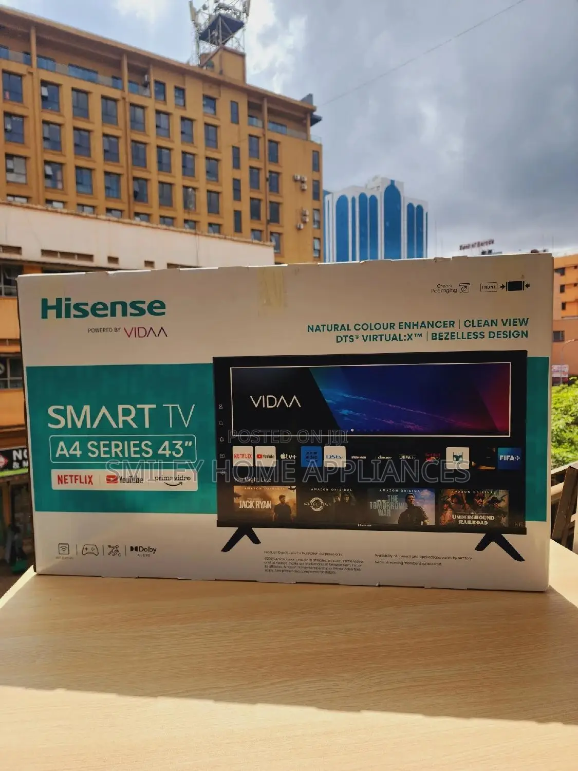 43inches Hisense A4 Series Smart Tv
