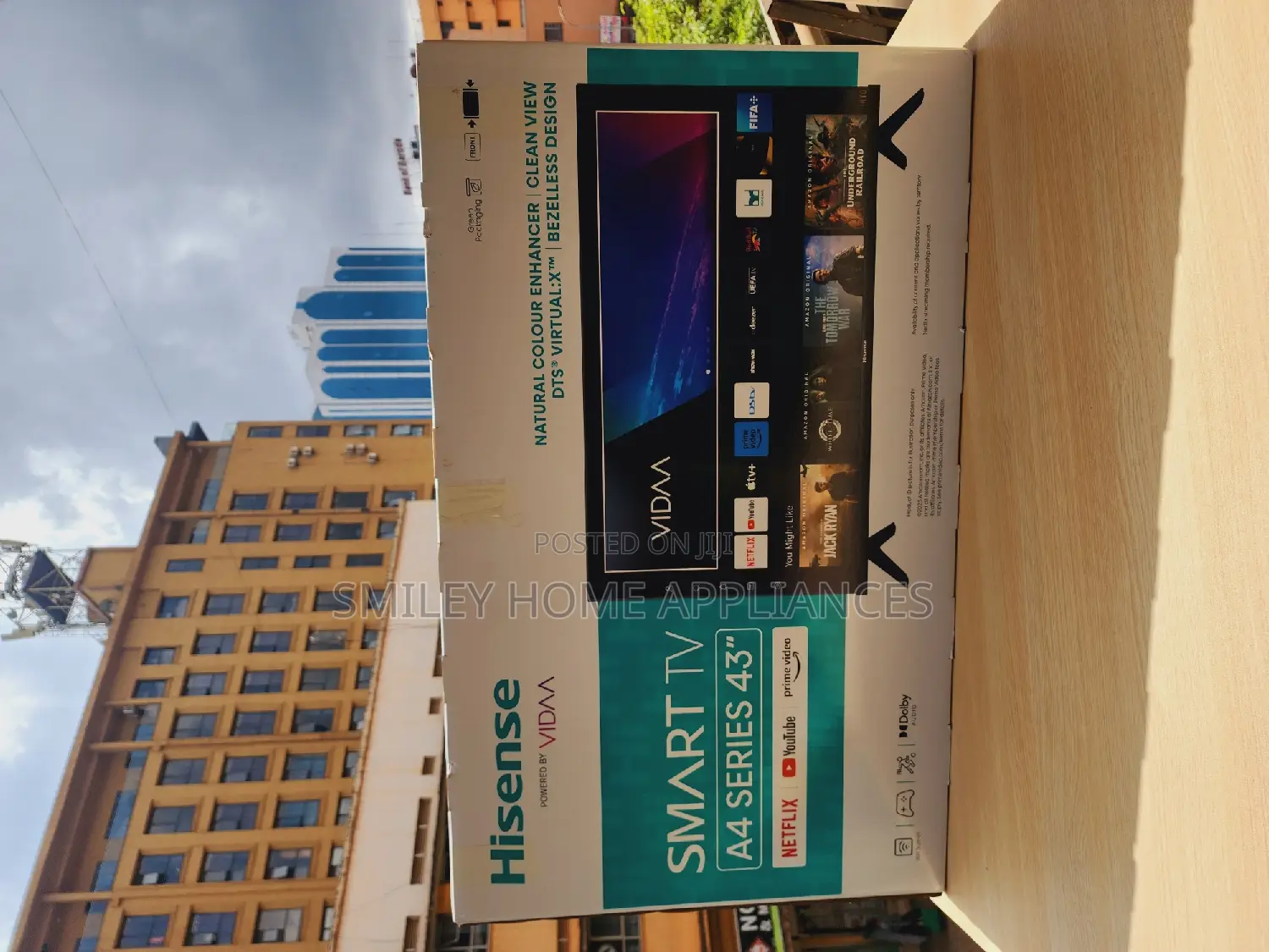 Brand New A4 Series 43inches Hisense Smart Tv
