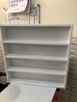 Manicure Nail Polish Shelves for Salons
