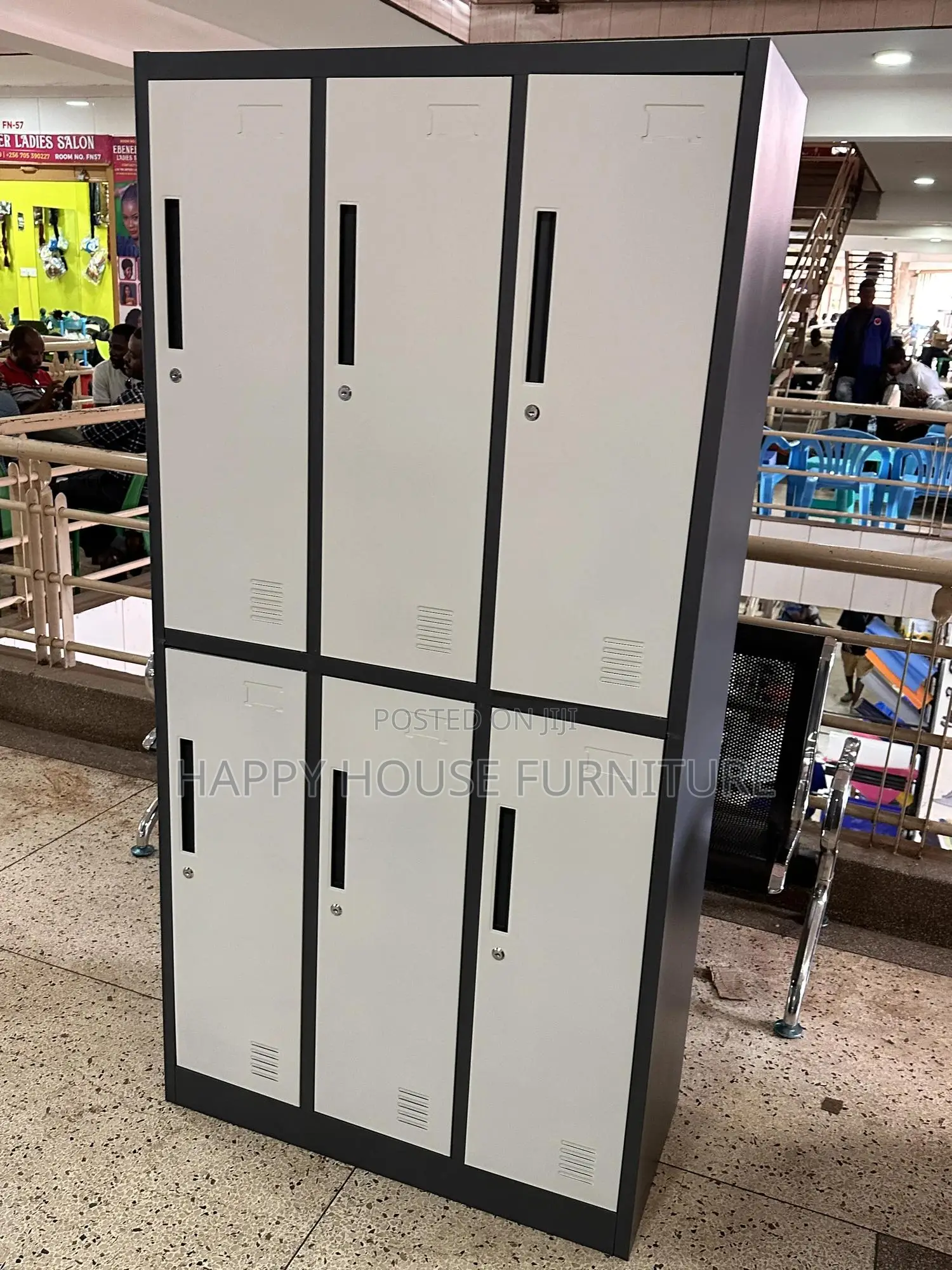 Six Door Locker Cabinet
