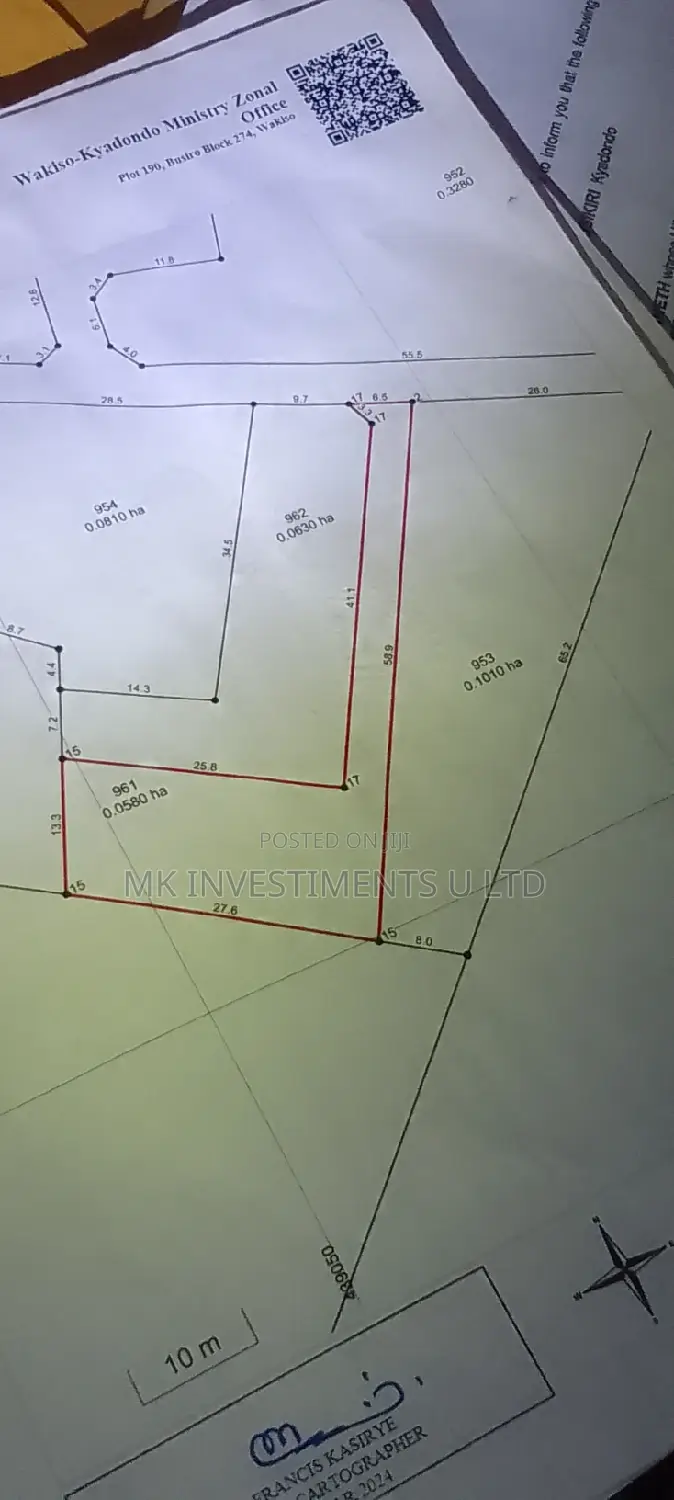 Titled 50x100 Plot in Kavule Lulagala