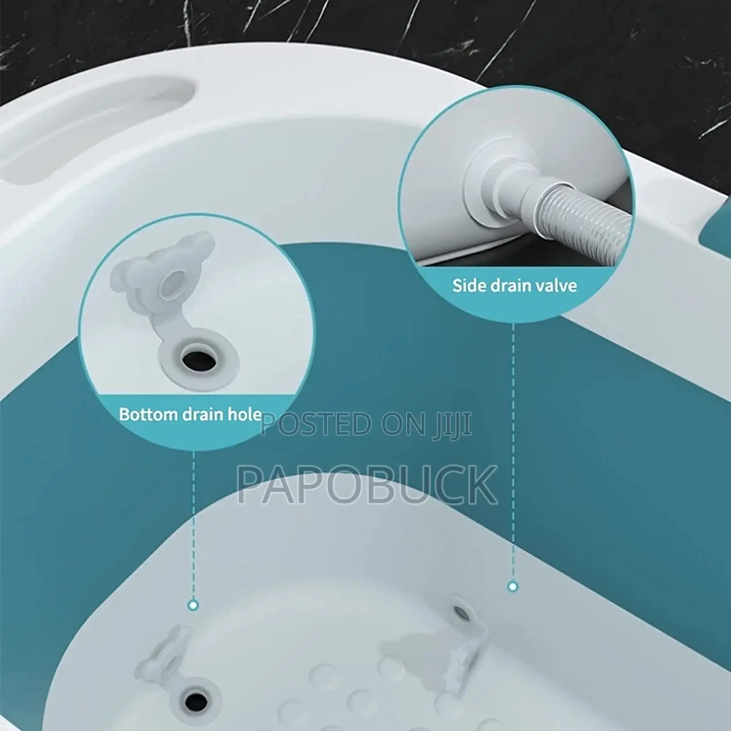 1.48 Metres Long Adult Foldable Bath Tub